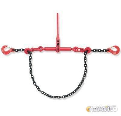 Цепь с крюками со стяжкой 5 тонн 6 метров