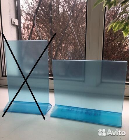 Подставка рекламная горизонтальная тейблтент