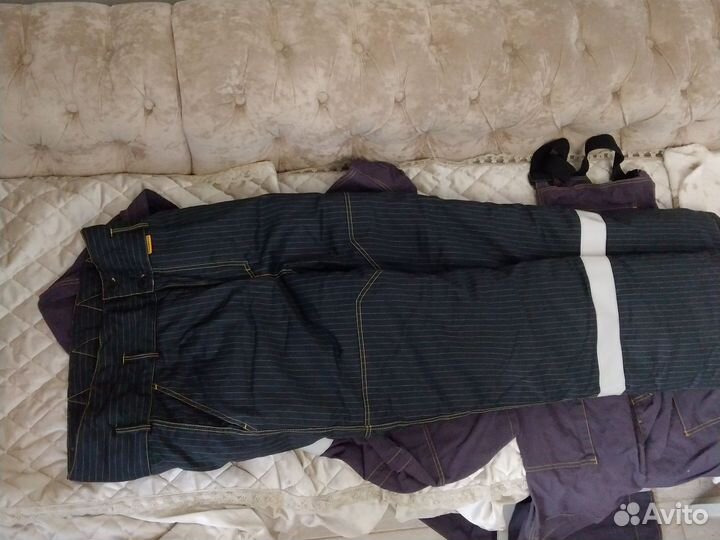 Зимние штаны утеплённые рабочие