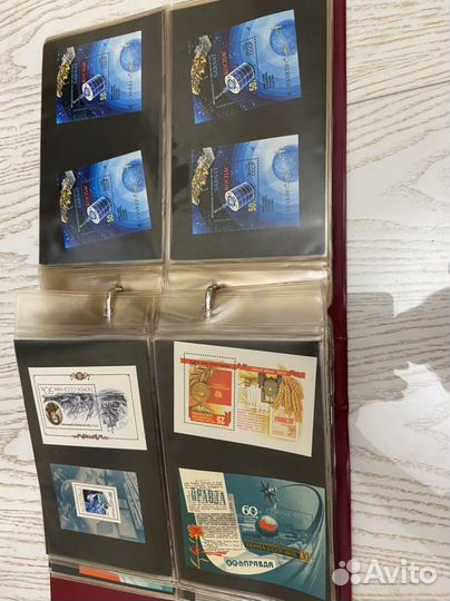 Альбом для почтовых блоков СССР