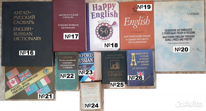 Английский, Немецкий, Французский (словари)