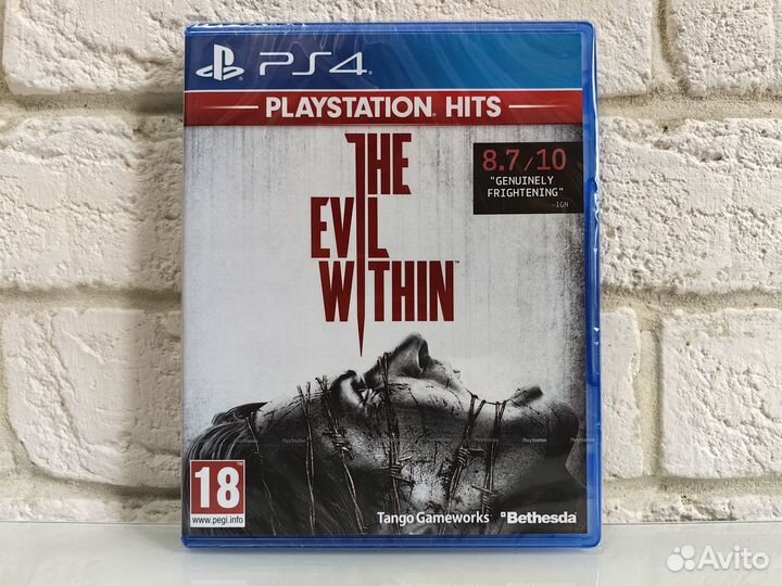The Evil Within PS4 новый диск рус