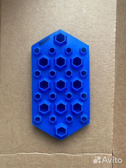 Форма для льда силиконовая Бриллианты