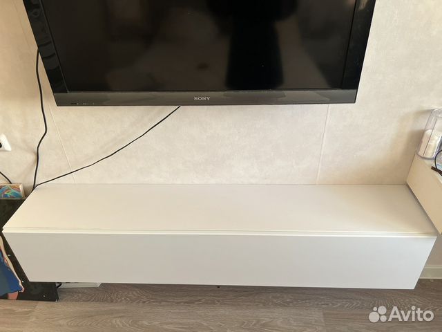 Тумба под тв белая подвесная Point купить в Санкт-Петербурге | Товары ...
