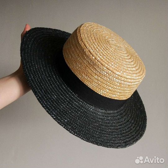 Шляпа соломенная женская