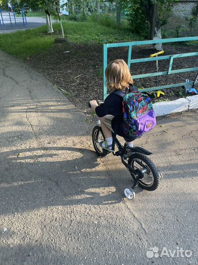 Велосипед и беговел bimbo 14 дюймов