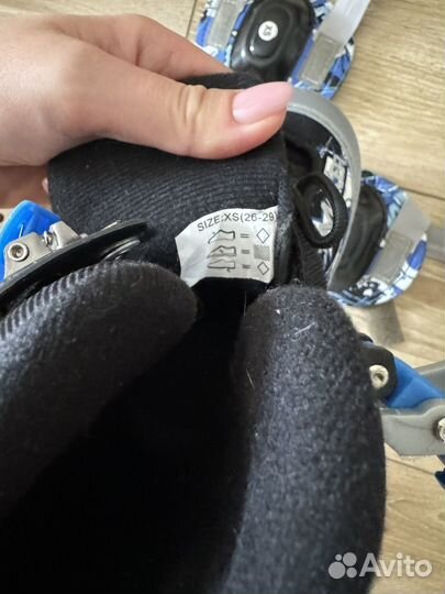 Ролики детские раздвижные 26-29