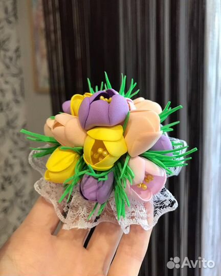 Бантики ручной работы набор