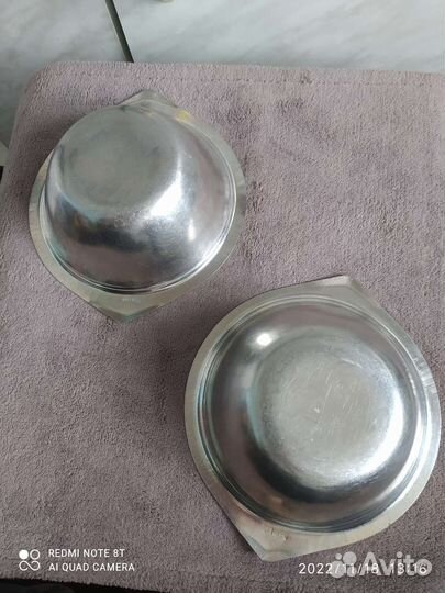 Посуда из нержавеющей стали СССР