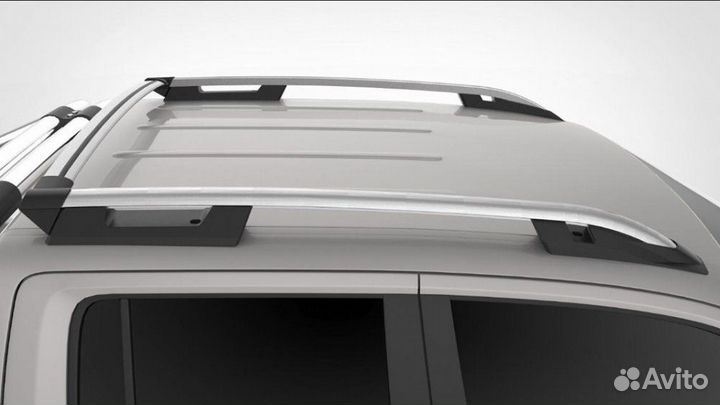 Рейлинги Can Otomotiv Toyota HiLux (04-14) серебро