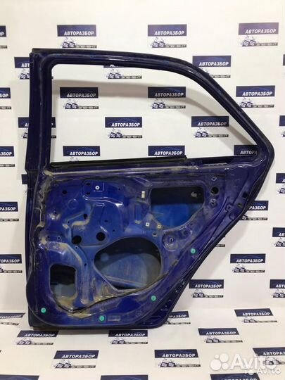 Дверь задняя правая синяя Geely MK седан