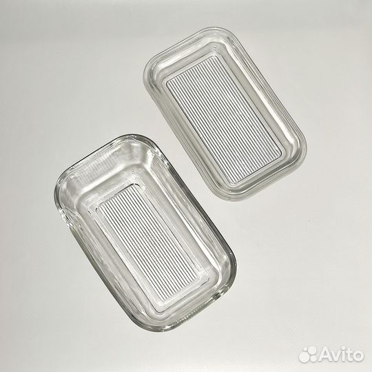 Маслёнка Икеа Гринсопп стекло