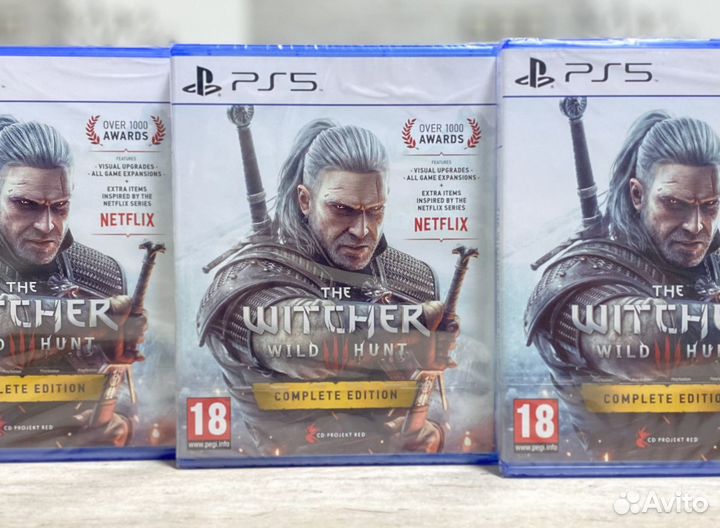 The Witcher 3 Complete Edition (Новый) Sony PS5