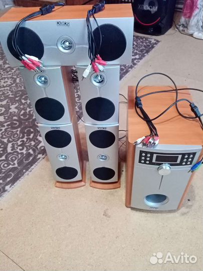 Колонки для компьютера с сабвуфером 5.1