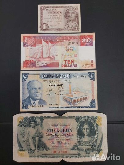 Банкноты мира нечастые