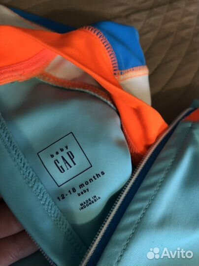 Рашгард детский GAP на 12-18 мес