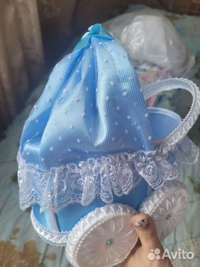 Набор свадебных колясок для сбора денег