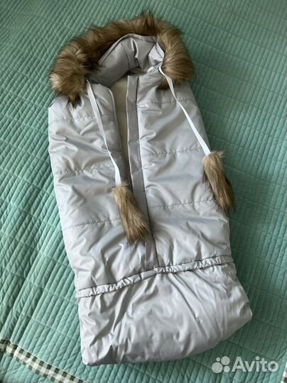 Конверт для новорожденного (зима)