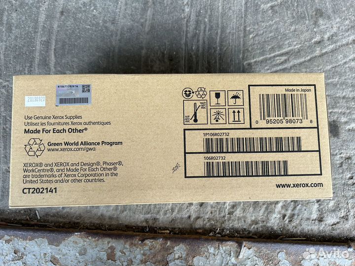 Оригинальные картриджи xerox, lexmark