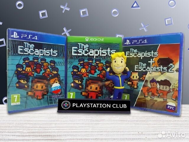 The Escapists 1-2 для PS4 / Xbox One - 3000 дисков