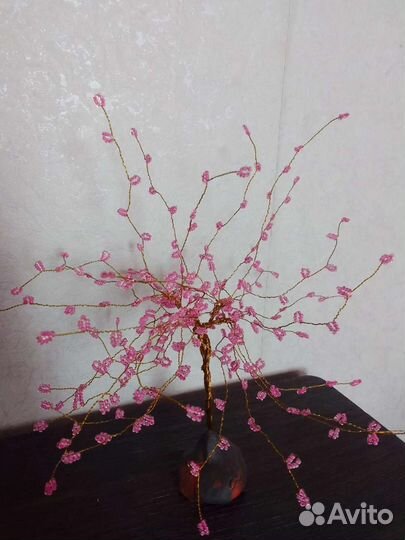 Сакура из бисера