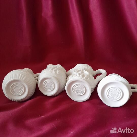 Кувшинчики Portmeirion. Бисквитный фарфор.Англия