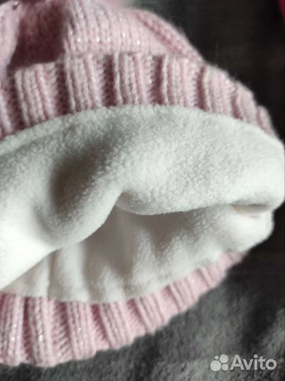 Шапки на девочку 6-8 лет