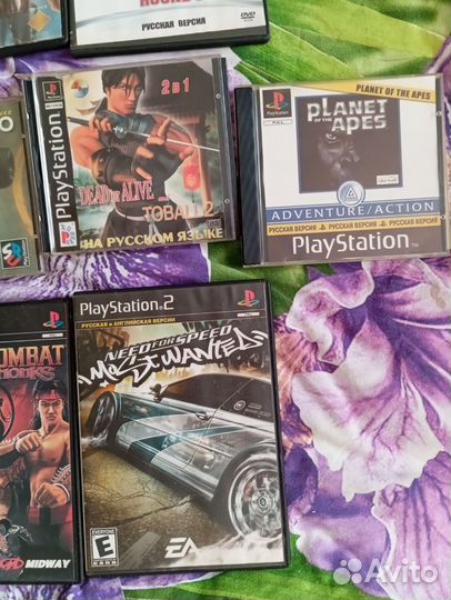 Диски на рs2