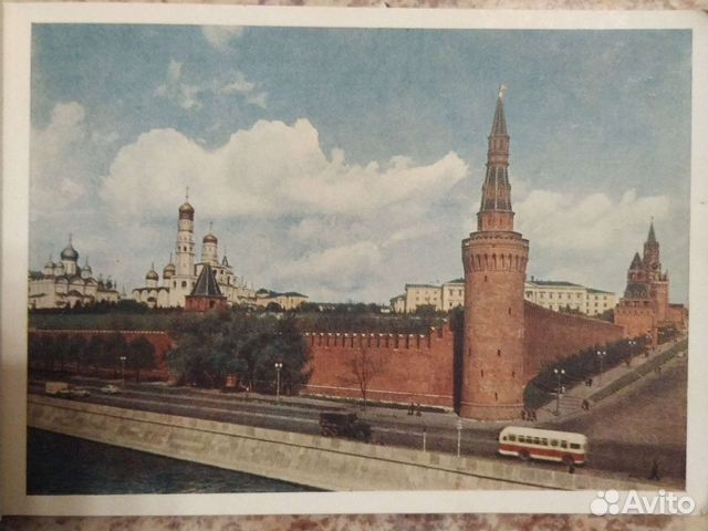 Набор открыток Виды Москвы 1956г