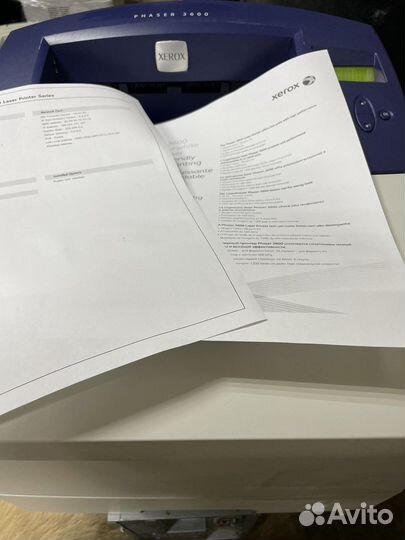 Принтер Xerox 3600