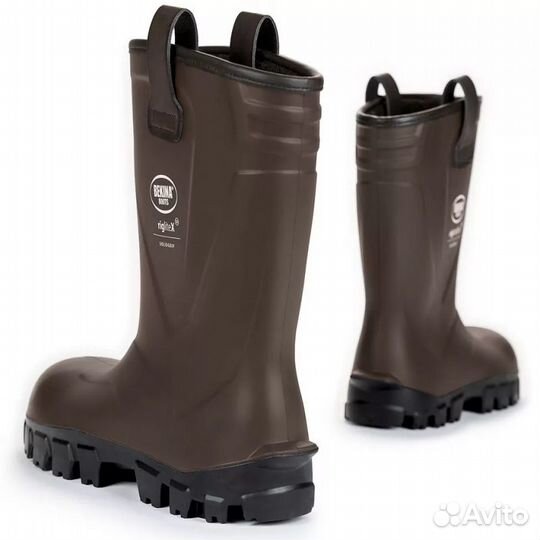 Сапоги bekina riglite X Fur 04 brown 47