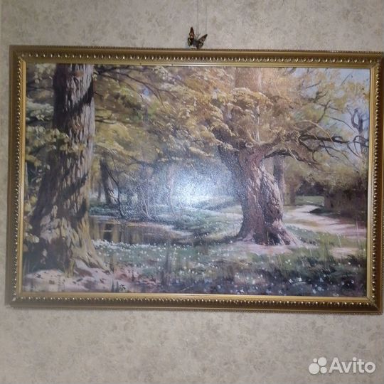 Интерьерная картина большая бу