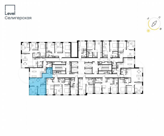 3-к. квартира, 50,1 м², 29/30 эт.