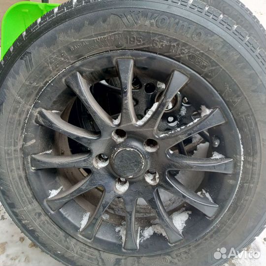 Зимние колеса r15 195 65 липучка Vag 5:112