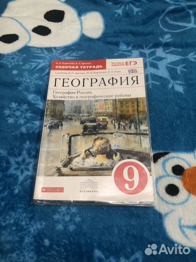 Рабочая тетрадь по географии 9 класс