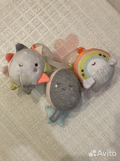 Погремушки подвески Skip hop трио тучки