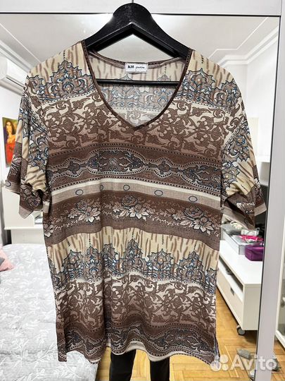 Футболка женская большого размера новая