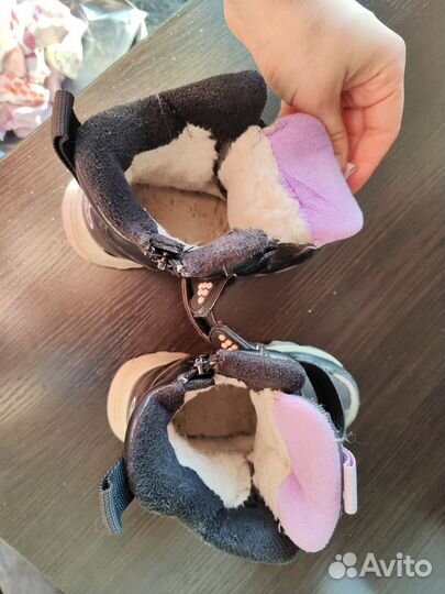 Ботинки зимние детские 25