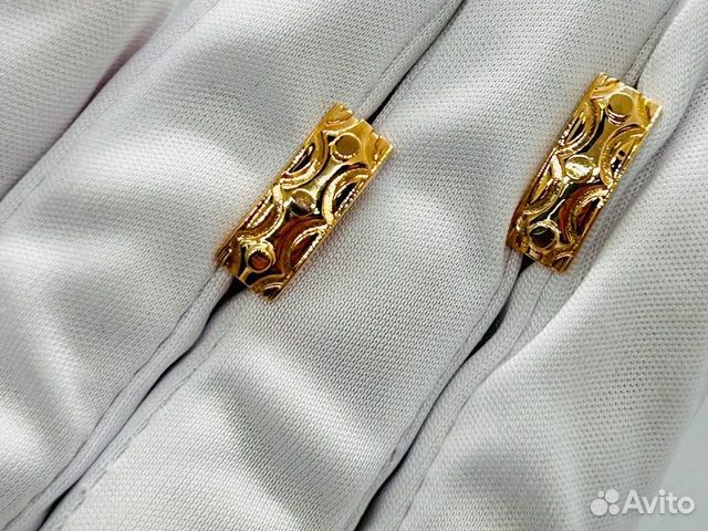 Золотые серьги