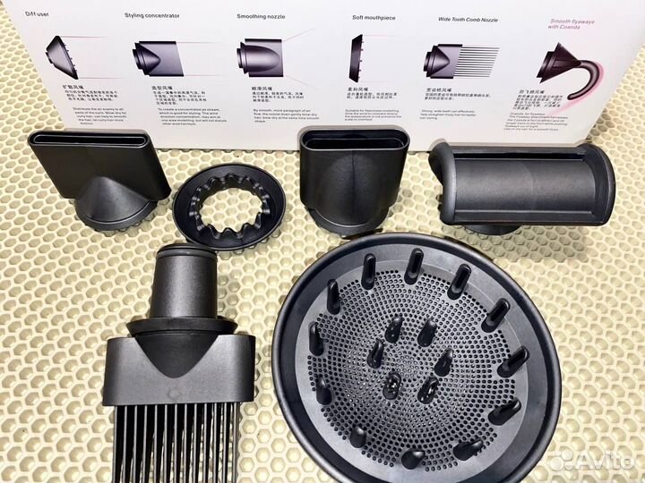 Фен Dyson Supersonic HD08 6 насадок Гарантия