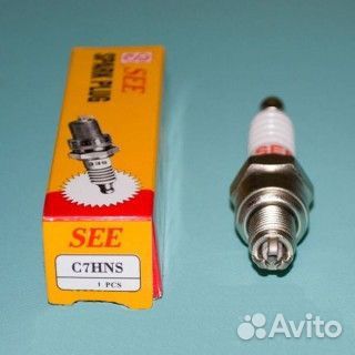 Свеча SEE C7HNS 3-контактная (4 тактн скутер)