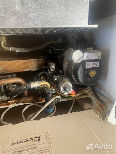 Котел протерм гепард мкв 23 б/у