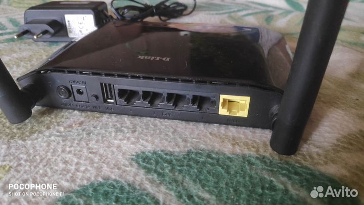 Wi-Fi роутер D-Link DIR-620S