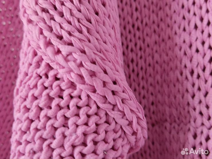 Джемпер оверсайз крупной вязки