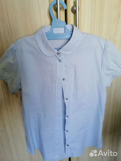 Блузка школьная 140-146