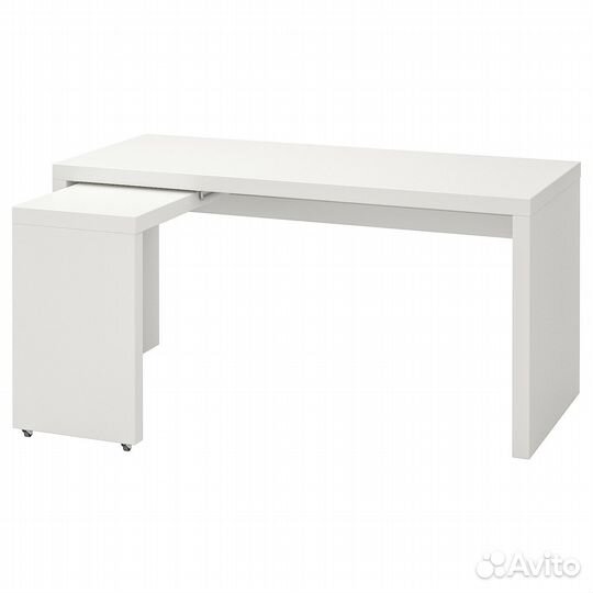 Компьютерный стол IKEA белый
