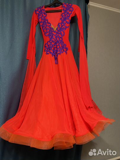 Платье для бальных танцев стандарт ю1