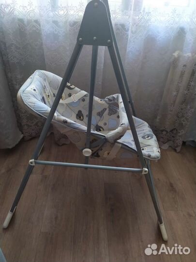 Детская качель напольная