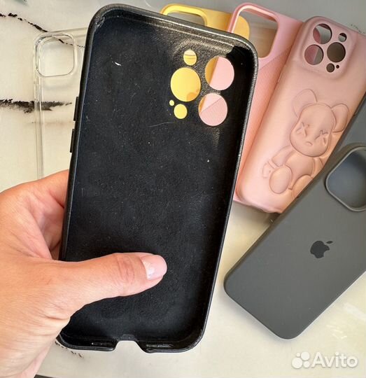 Набор чехлов и защитные стекла для iPhone 13 Pro M