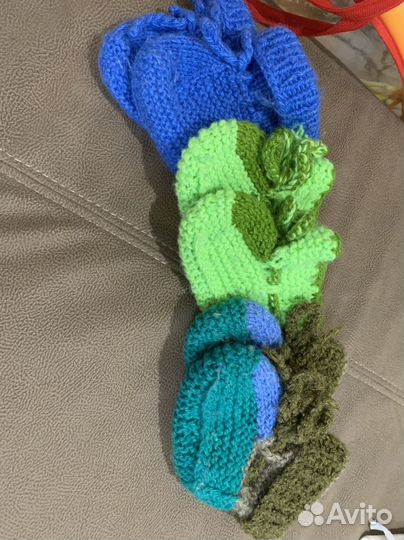 Пинетки вязанные 0-6